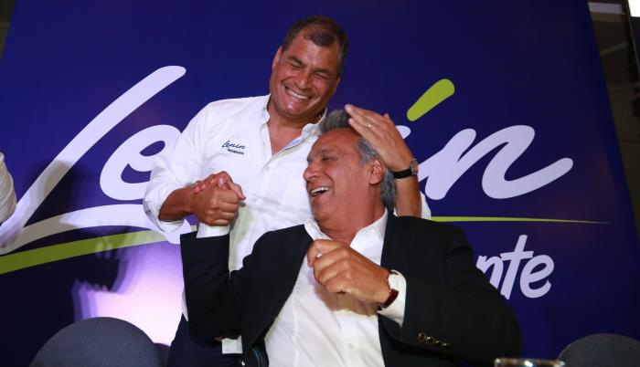 rafael correa lenín moreno