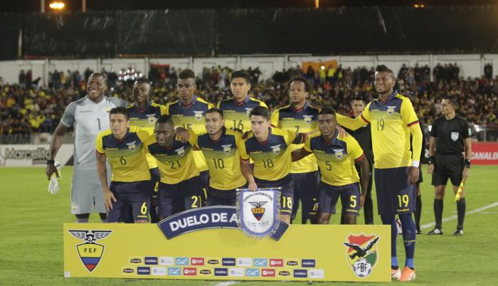 Selección ecuatoriana.