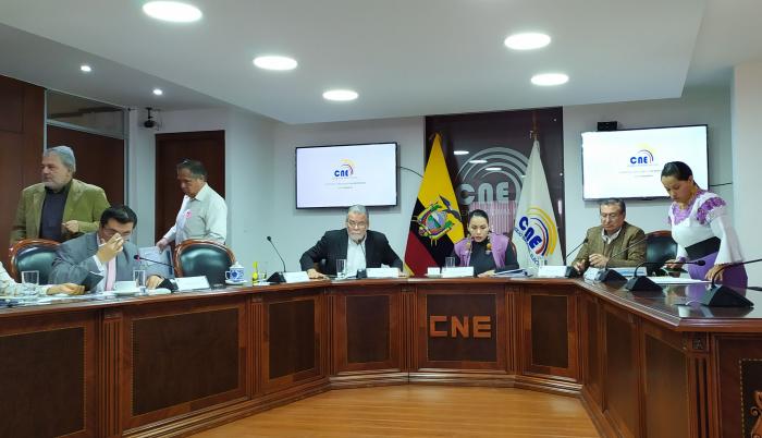 Pleno del CNE