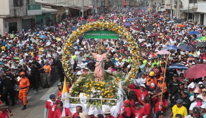procesión divino niño