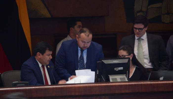 Litardo y el nuevo secretario