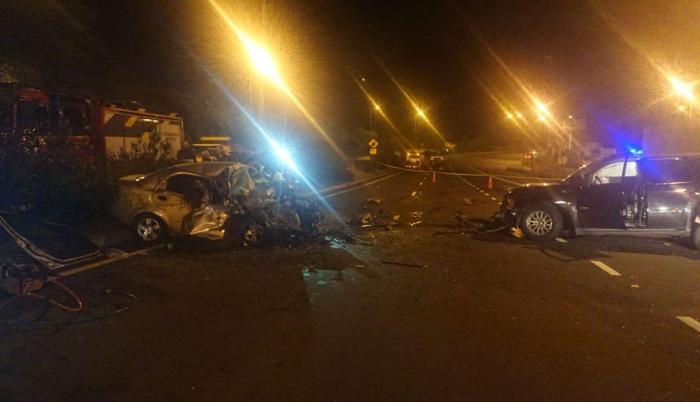 Quito. Accidente en la Simón Bolívar. Cuatro personas fallecieron.