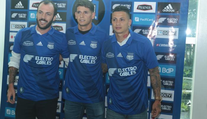 Sebastián Rodríguez, Facundo Barceló y Alex Zapata.
