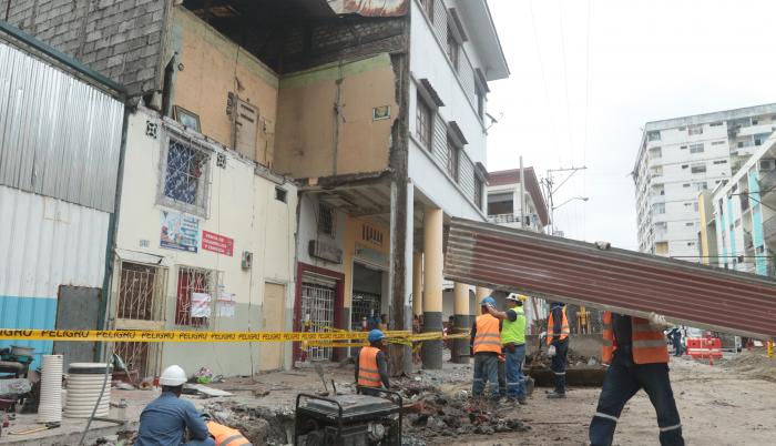 Colapso de vivienda Guayaquil