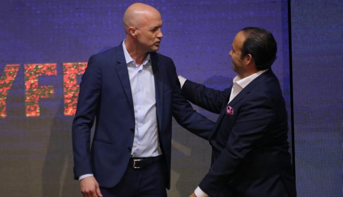 El español-holandés agradeció la confianza que la Ecuafútbol ha depositado en él, para asumir el proyecto que lleva a cabo la nueva administración de la FEF.