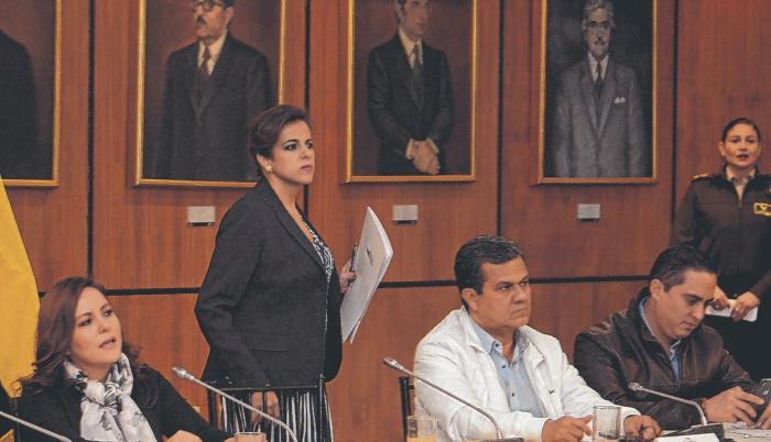 Comparecencia de la Ministra Romo