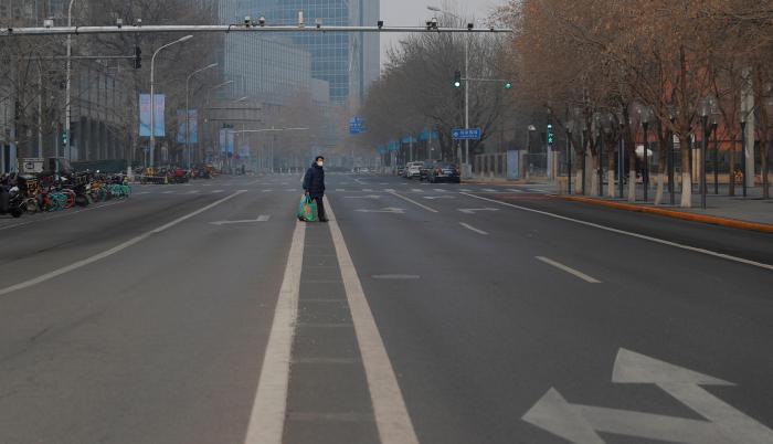 Pekín, China. Coronavirus. Enero 2020.