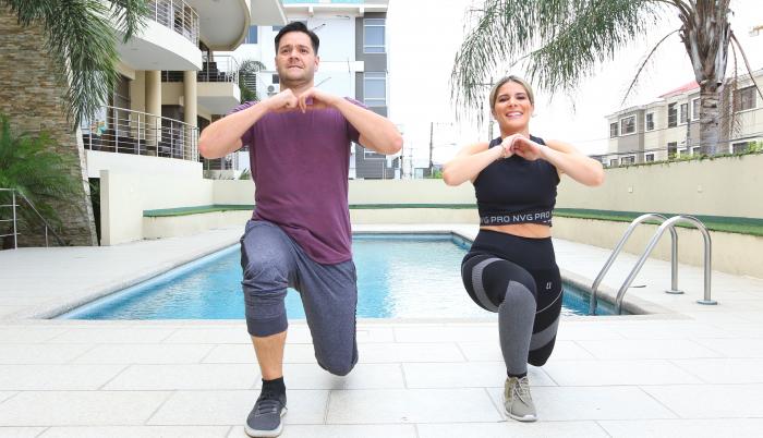 Carlos Luis Andrade y Gaby Díaz