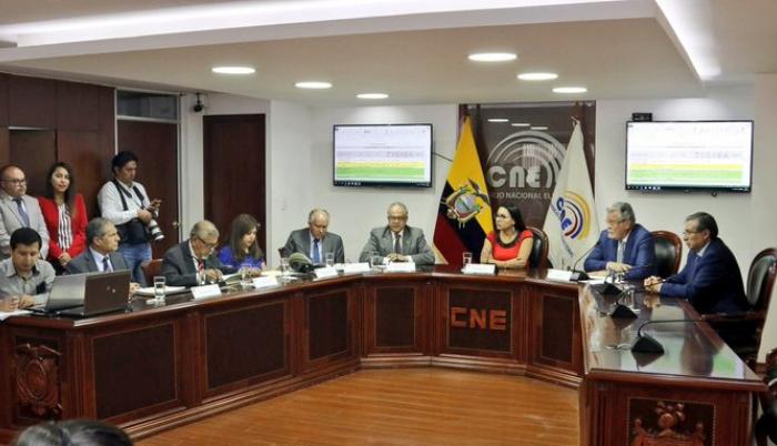 Pleno del CNE