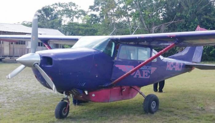 Esta sería la aeronave que sufrió el accidente.