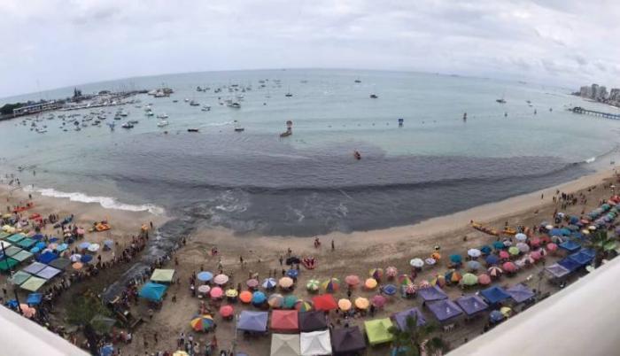 Salinas. Carnaval 2020. Desfogue aguas lluvia.