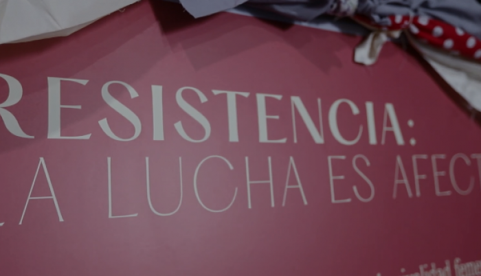 Guayaquil. Imagen de la exposición de arte feminista Resistencia.