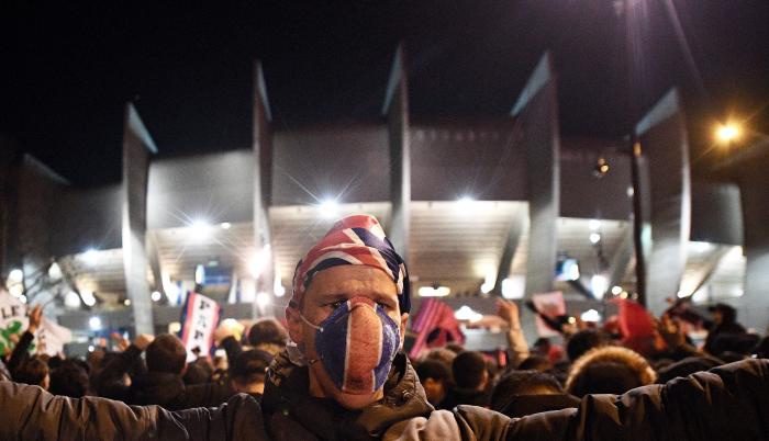 A PSG supporter celeb (31400747)