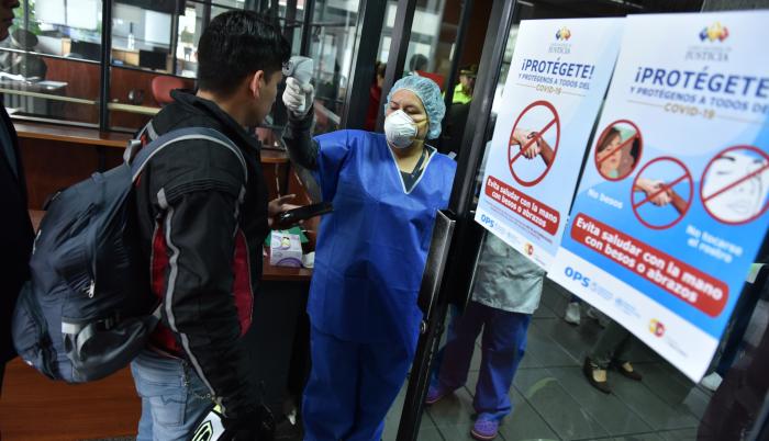 CORTE NACIONAL coronavirus ecuador