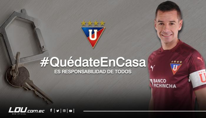 Liga de Quito - Quédate en casa