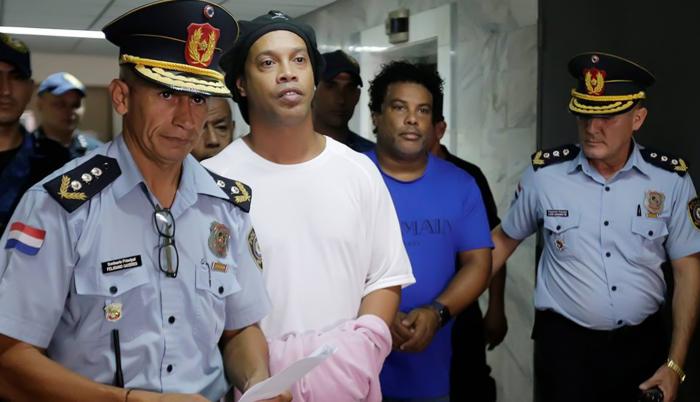 Ronaldinho prisión Paraguay