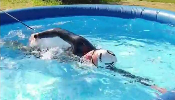 Sharon van Rouwendaal - entrenamiento 01