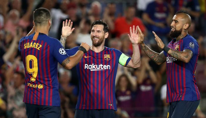Messi, Suárez y Vidal - FC Barcelona