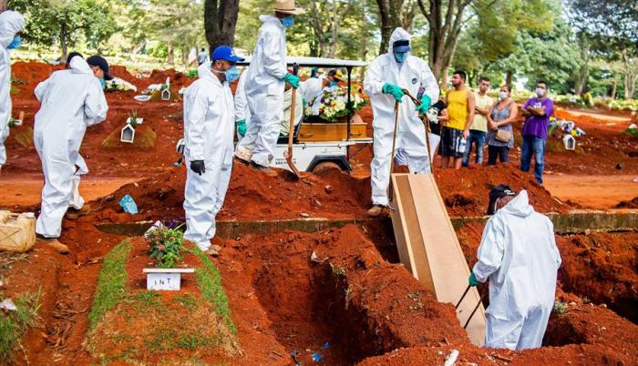 coronavirus hoy noticias muertos casos brasil