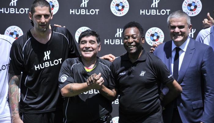 El día que Maradona conoció a Pelé