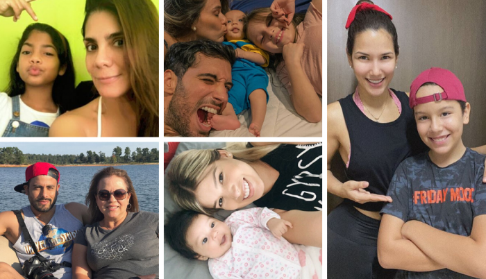Famosos en familia