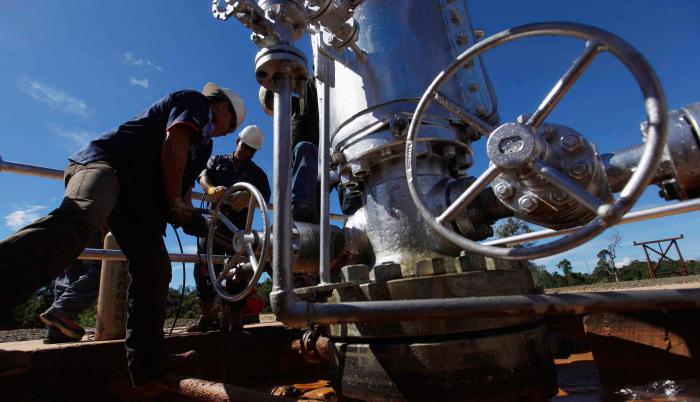 producció petrolera