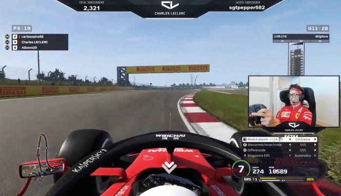 Charles Leclerc - F1 virtual