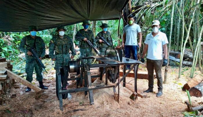 ASERRADERO CLANDESTINO TARAPOA