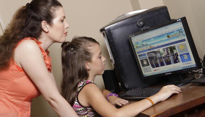 Educacién virtual en casa