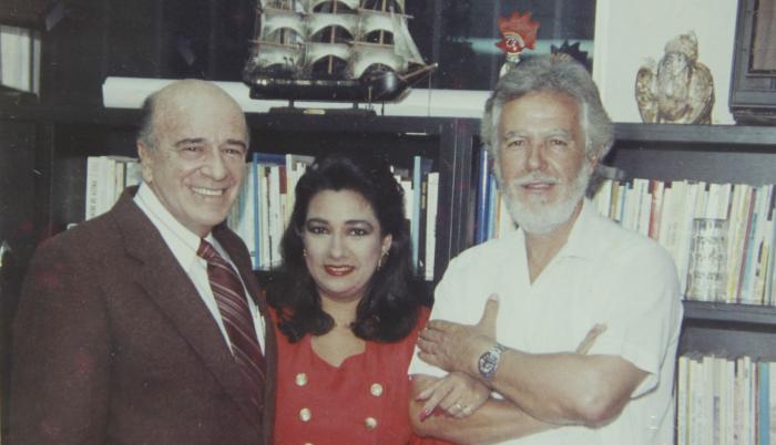 Alberto Borges y Tania Tinoco.