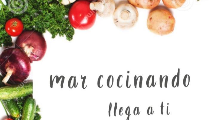 María del Mar, emprendimiento Mar cocinando.