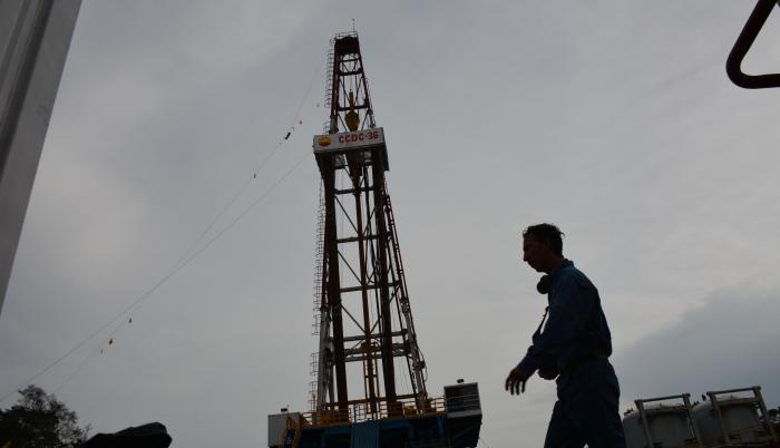 Campos de producción de petróleo en el Ecuador