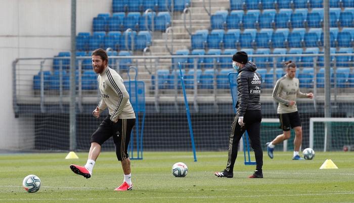 Real Madrid Zidane entrenamientos coronavirus