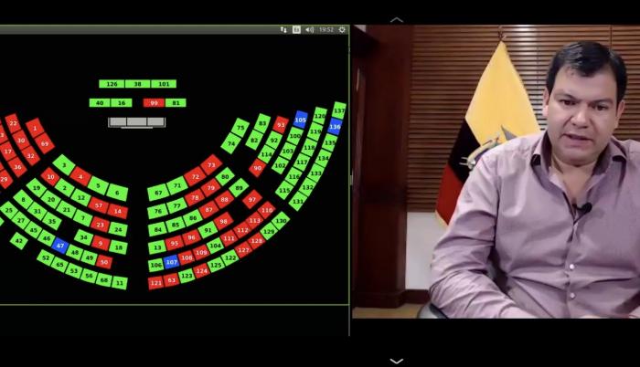Asamblea, César Litardo, Ley de Apoyo Humanitario