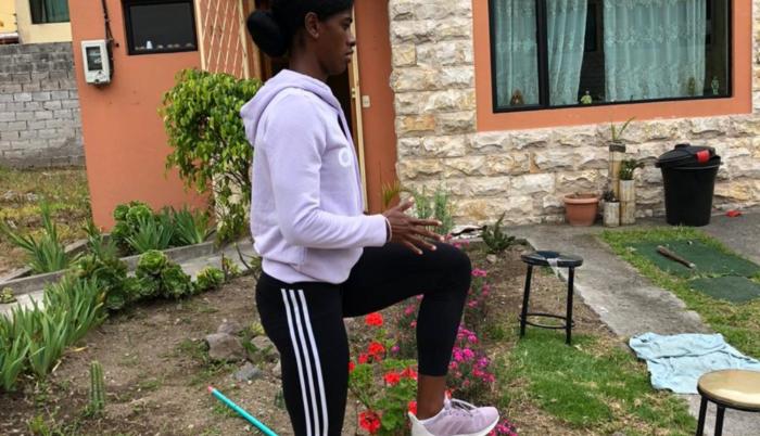 Anahí-Suárez-velocista-entrenamiento-coronavirus