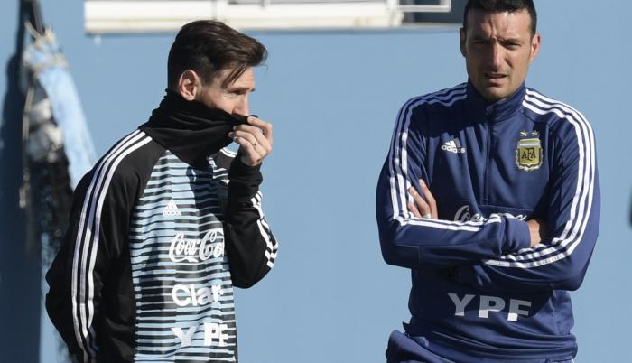 Scaloni-Messi-Argentina-coronavirus