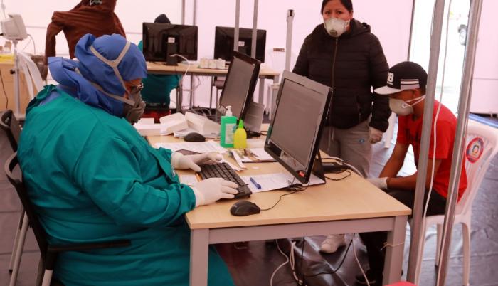 hospital del sur del IESS, en Quito