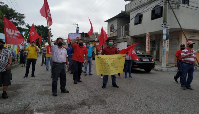 Protesta de maestros