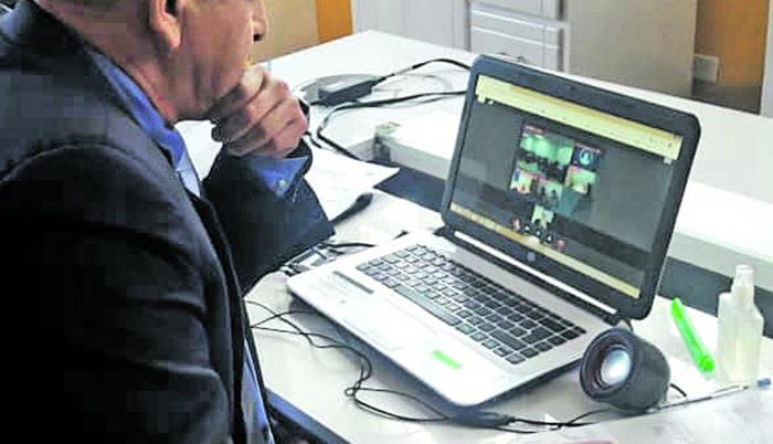 Audiencia telemática