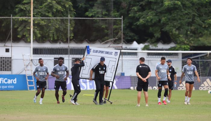 Emelec entrenamientos Covid-19