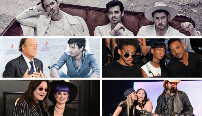Artistas y familia