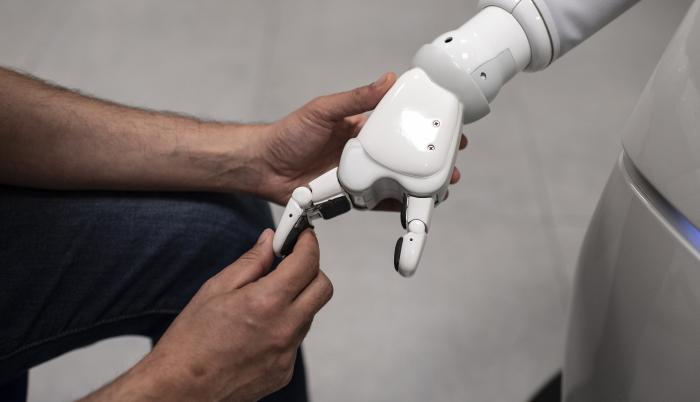 Robot para prueba coronavirus
