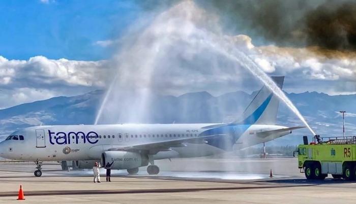 Avión de Tame. La empresa pública será liquidada