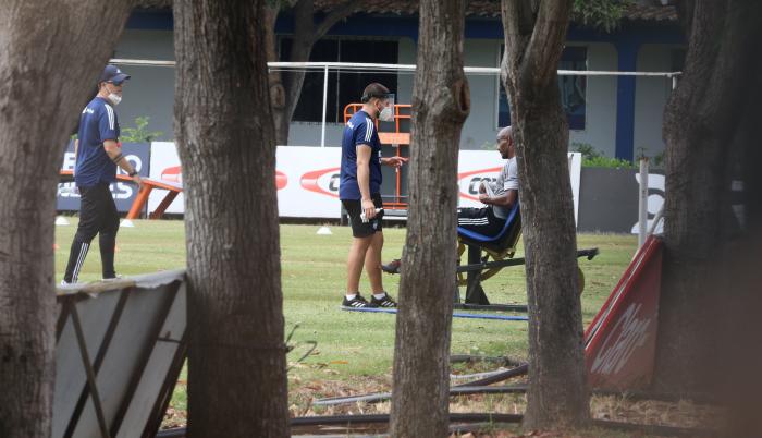Emelec-entrenamiento