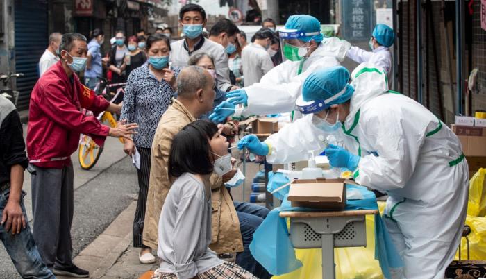 Wuhan, China. Foto de archivo tomada el 15 de mayo por la AFP.