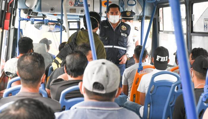 coronavirus en Daule tránsito