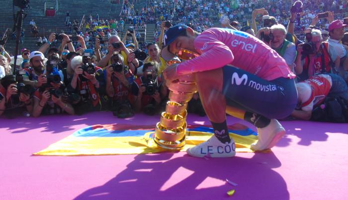 Richard+Carapaz+Ciclismo+Giro+Italia