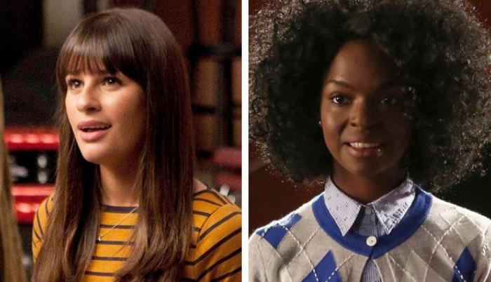 Lea Michelle y Samantha Marie Ware
