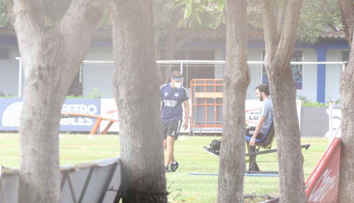 Emelec-entrenamiento