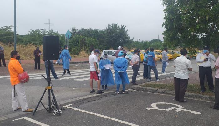 coronavirus taxis